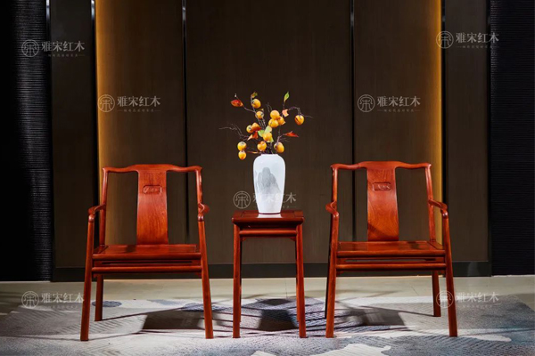 雅宋紅木：休閑椅A款